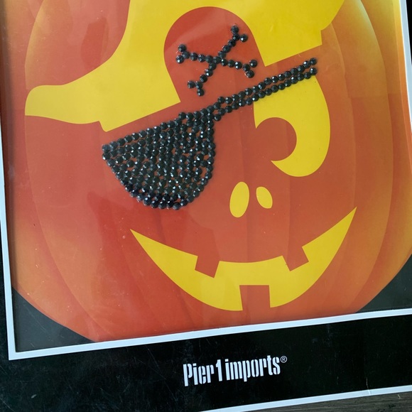 Halloween Pirate Pumpkin Bling Carving Template - Picture 2 of 5